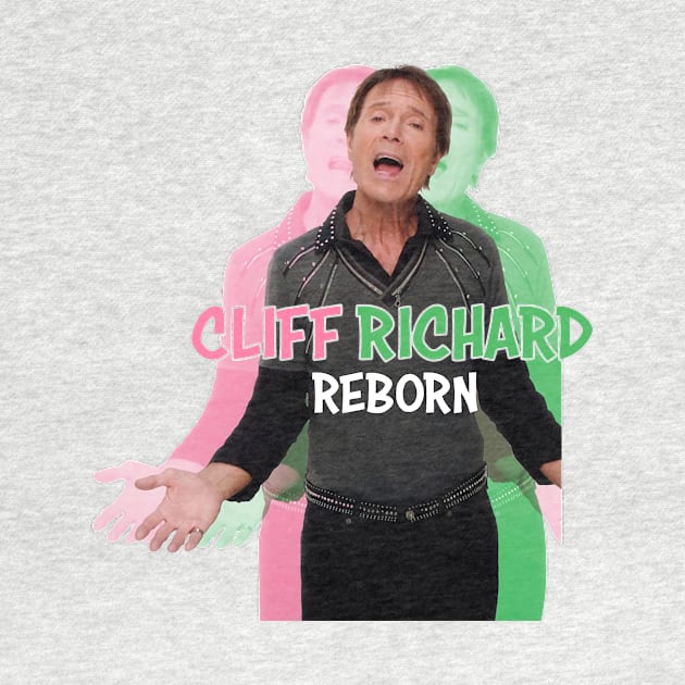 Cliff Richard reborn album cover Cliff Richard composer by asheribtllo